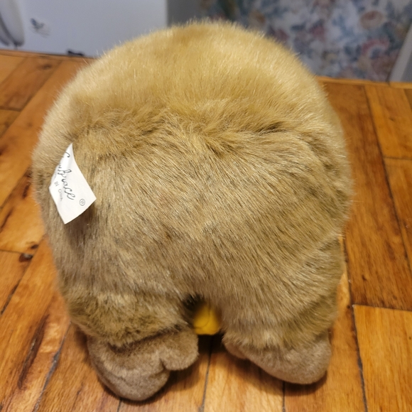 Extremely Rare 1989 Embrace Platinume12" Gorilla W/Banana Side Eyed W/Bearhanger - Picture 5 of 9